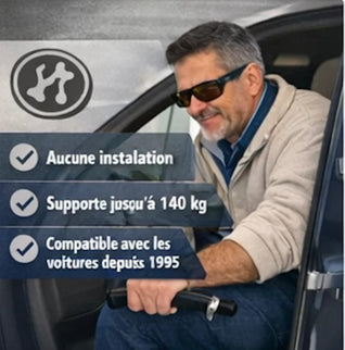 Poignée de soutien voiture 4-en-1