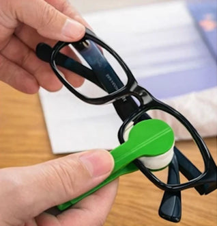 Nettoyant pour lunettes double face